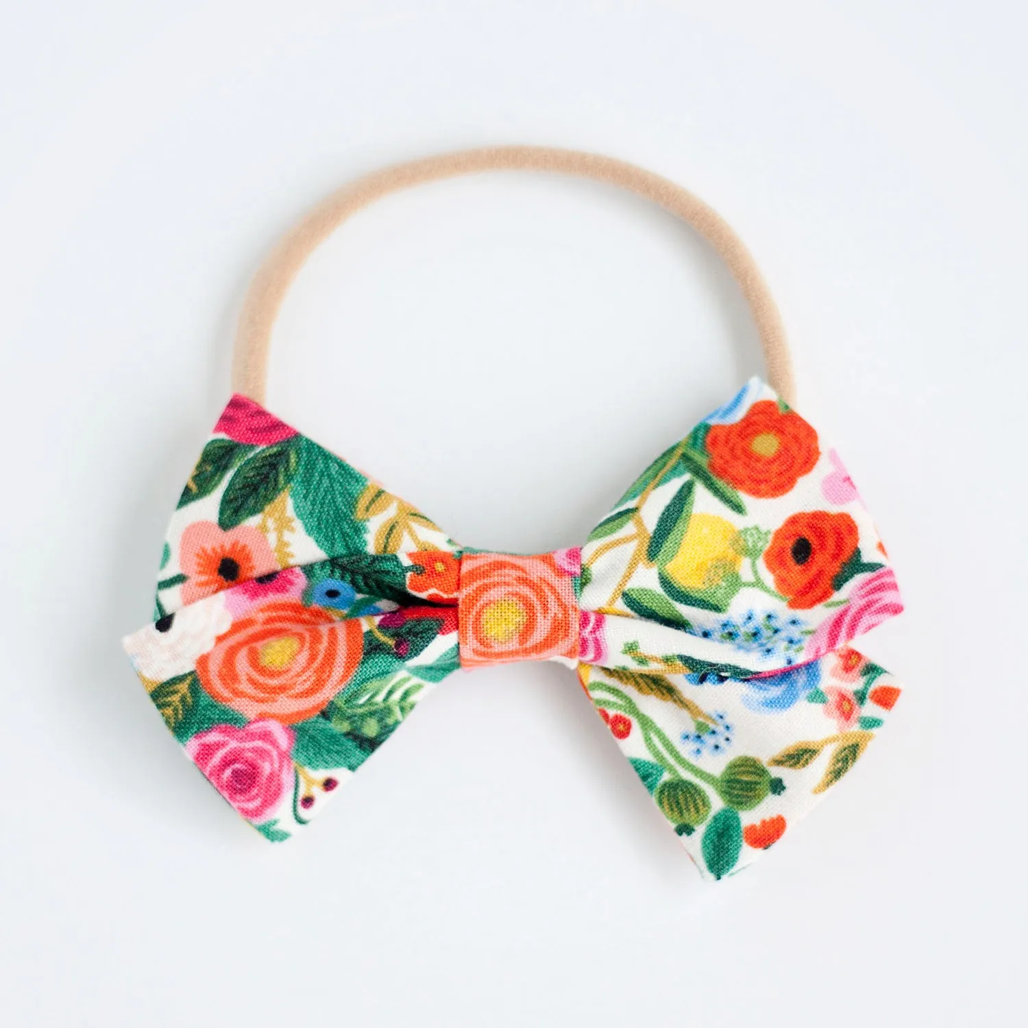 Boy's Bow Tie / Petite Garden Party In Cream