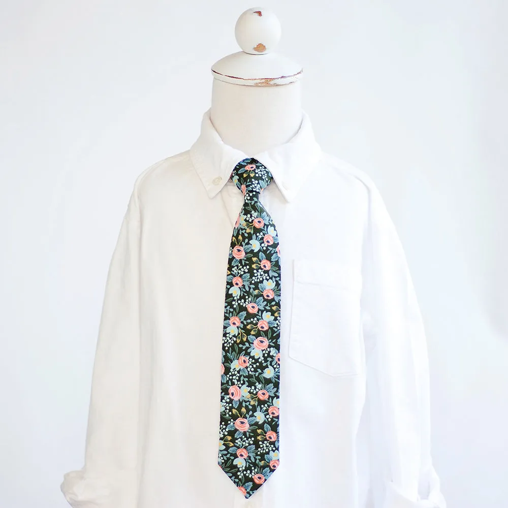 Boy's Necktie / Rosa In Forest