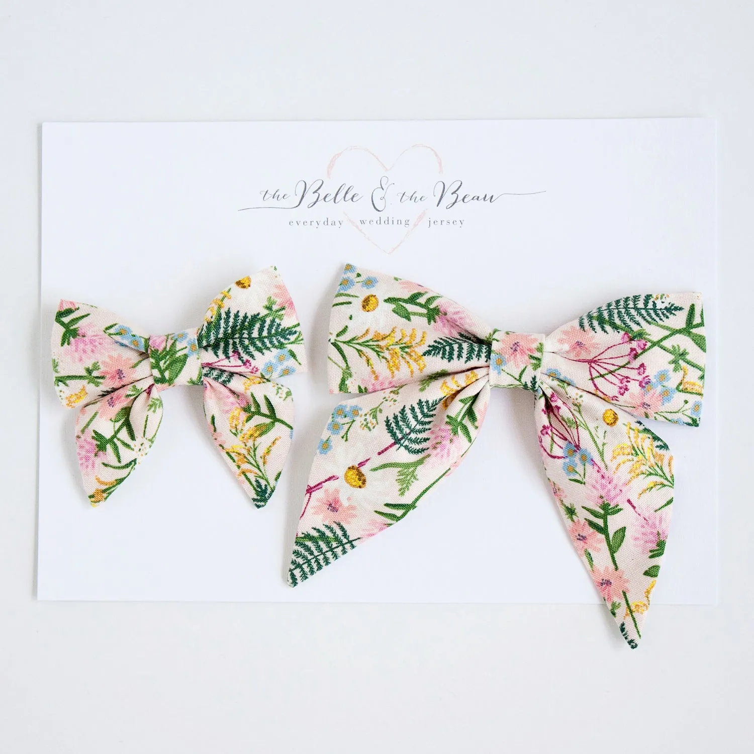 Boy's Pocket Square / Wildflowers In Pink