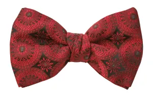 Coin Bow Tie in Red