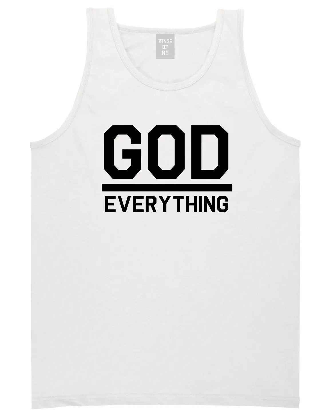 God Over Everything Mens Tank Top Shirt