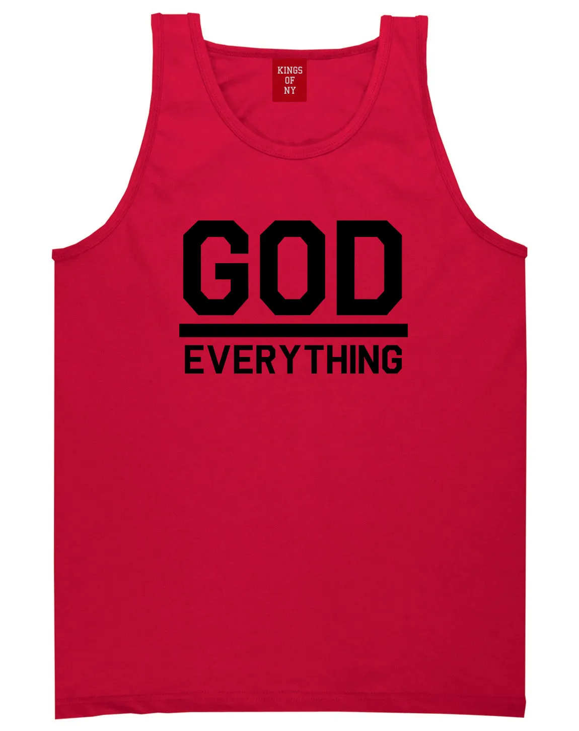 God Over Everything Mens Tank Top Shirt