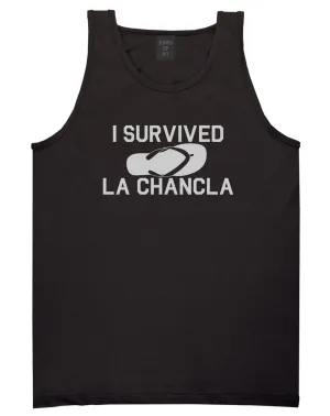 I Survived La Chancla Funny Spanish Mens Tank Top Shirt