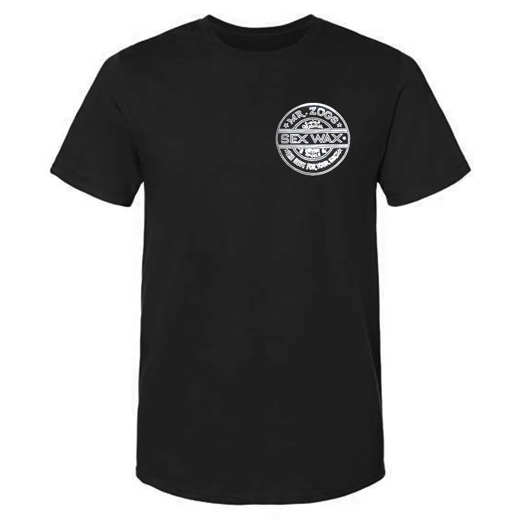 Mr. Zog's Sex Wax Pinstripe Tee - Black