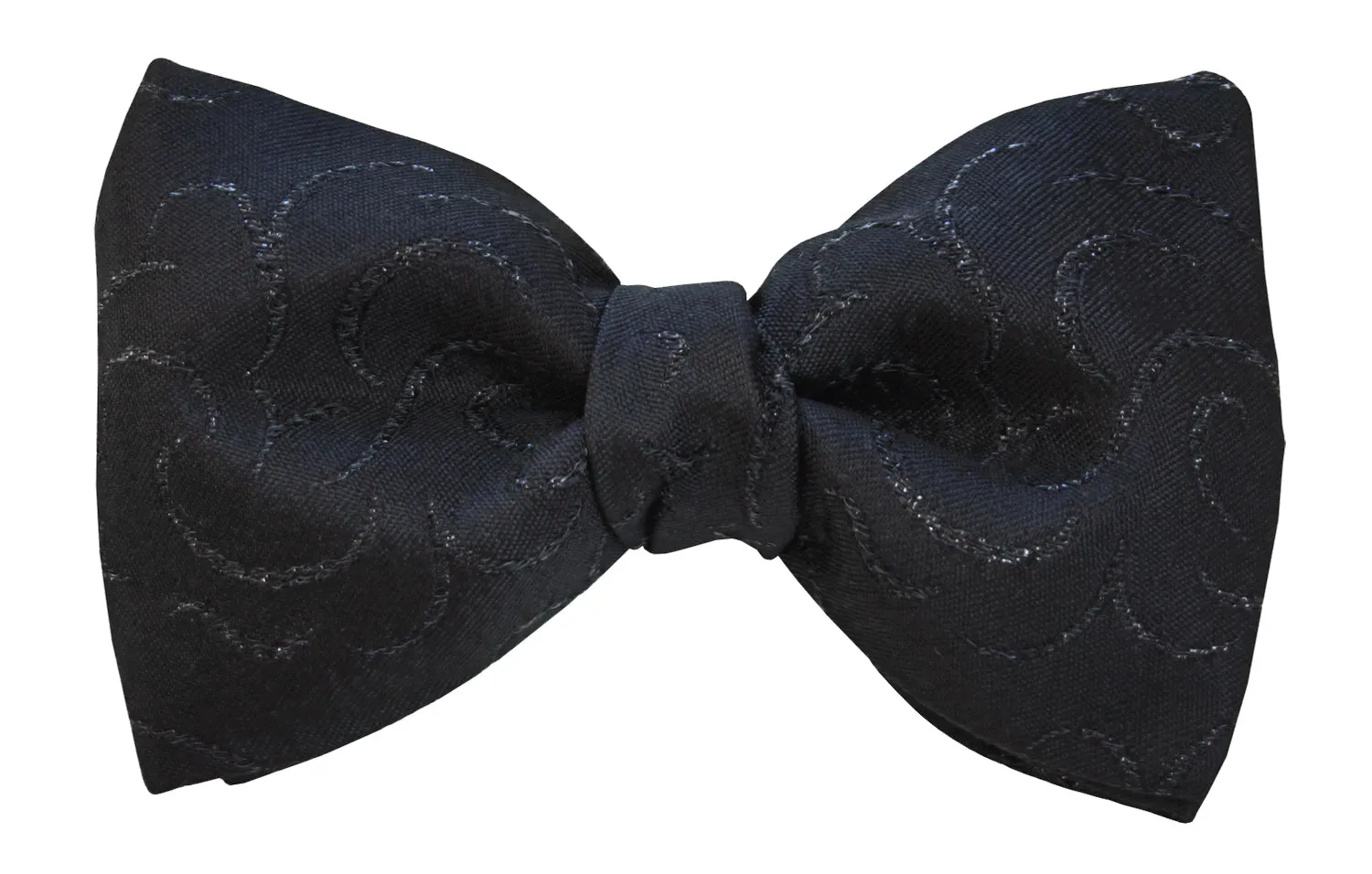 Silhouette Bow Tie in Onyx