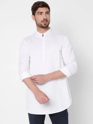 Spykar Men Cotton White Shirts