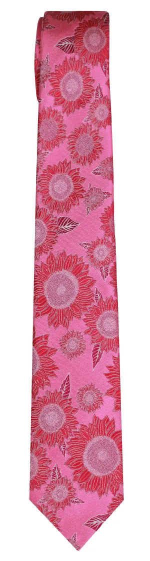 Sunflower Tie in Pink