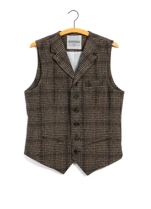 WILLIAM | Lapel Waistcoat | Checkered